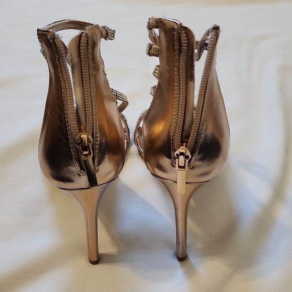 Steve Madden gold Diamond heels size 9.5 - Picture 2 of 10